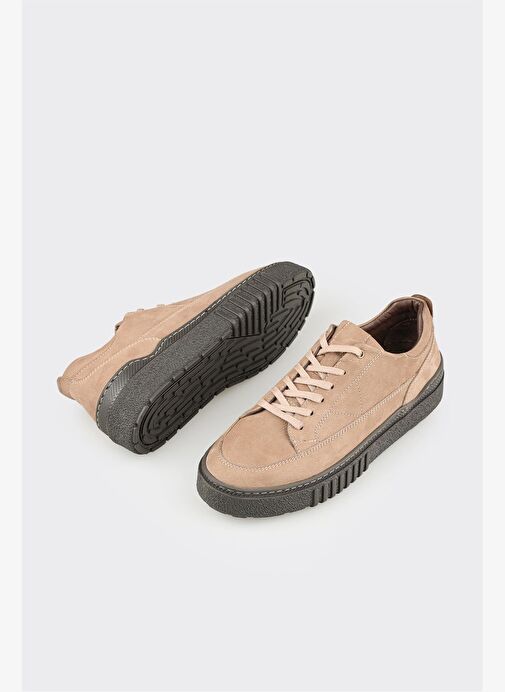 Vizon Deri Erkek Günlük Ayakkabı - Görsel 4