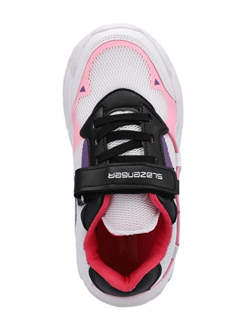 Slazenger KEKOA IN Kız Çocuk Sneaker Ayakkabı Beyaz / Pembe - Görsel 6