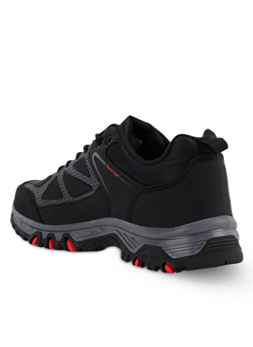 Slazenger GENETICS Erkek Siyah / Kırmızı Outdoor - Görsel 4