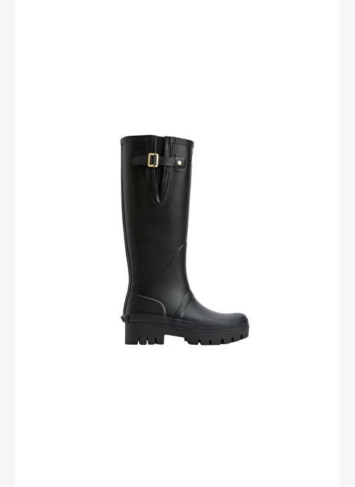 Barbour Leighton Tall Welly Çizme BK11 Black - Görsel 3