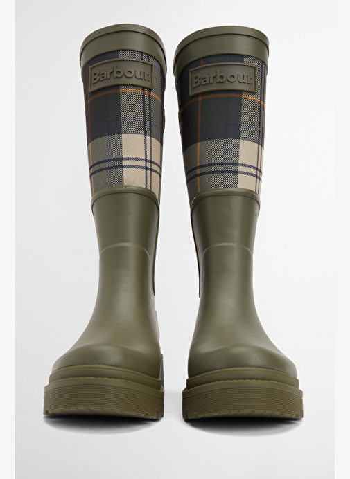 Barbour Dena Tall Welly Çizme TN51 Ancient Tartan - Görsel 4