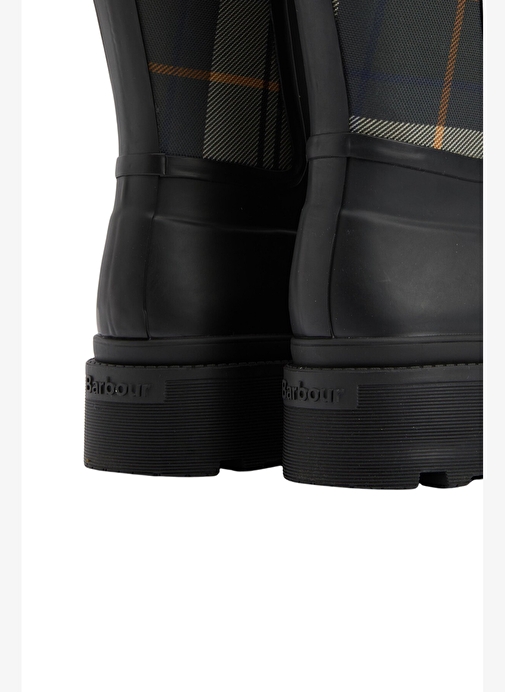 Barbour Dena Tall Welly Çizme BK71 Black/Ancient Tartan - Görsel 6