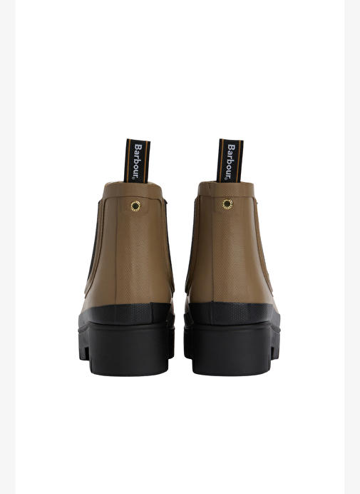 Barbour Halton Chelsea Yağmur Botu Military Brown - Görsel 7