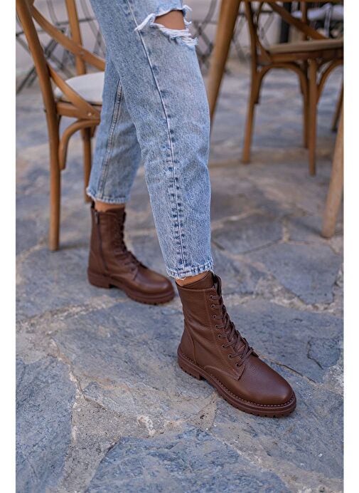 Alvis Kahve Deri Postal - Görsel 2