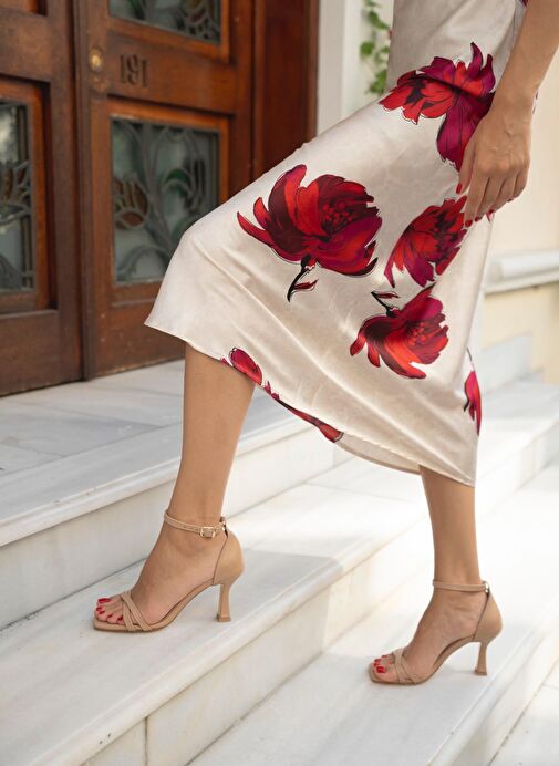 Amaros Ten Topuklu Ayakkabı - Görsel 3