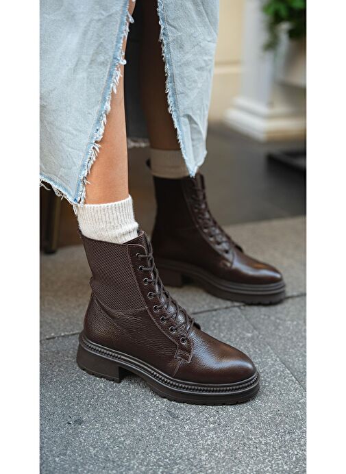 Martinelli Kahve Hakiki Deri Bot - Görsel 2