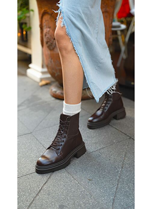 Martinelli Kahve Hakiki Deri Bot - Görsel 3