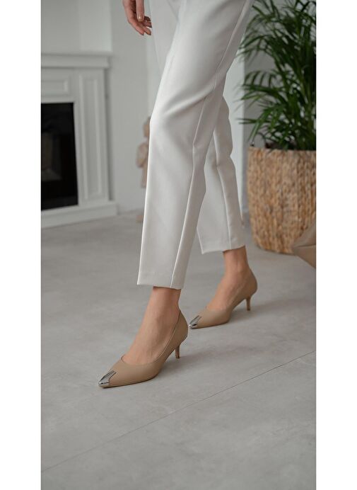 Vander Ten Hakiki Deri Topuklu Ayakkabı - Görsel 2