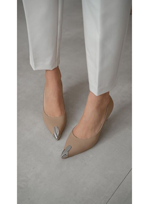 Vander Ten Hakiki Deri Topuklu Ayakkabı - Görsel 5