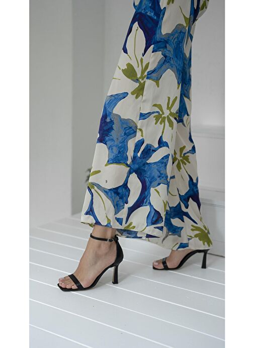 Arrow Siyah Hakiki Deri Topuklu Ayakkabı - Görsel 5