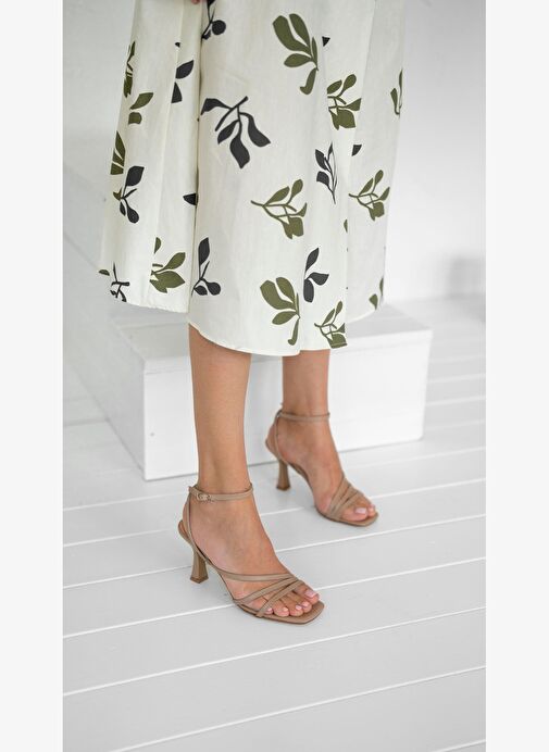 Tobias Ten Hakiki Deri Topuklu Ayakkabı - Görsel 4