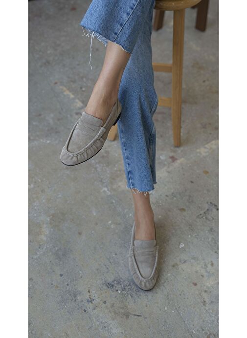 Danilo Vizon Süet Hakiki Deri Makosen Ayakkabı - Görsel 2