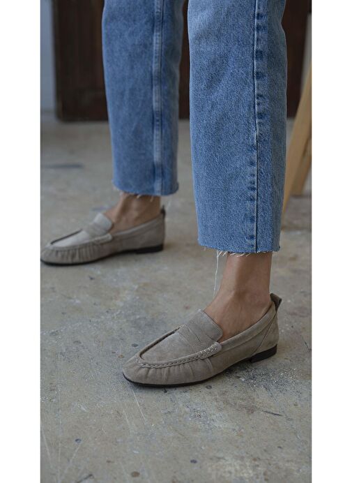 Danilo Vizon Süet Hakiki Deri Makosen Ayakkabı - Görsel 4