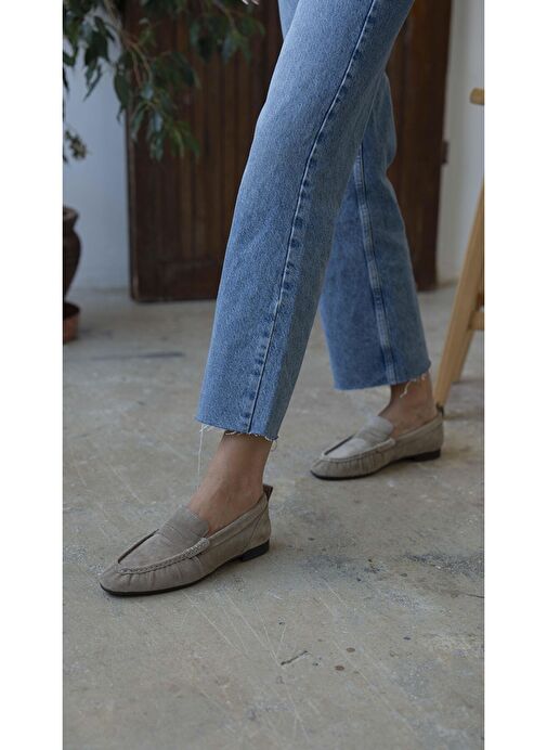 Danilo Vizon Süet Hakiki Deri Makosen Ayakkabı - Görsel 5