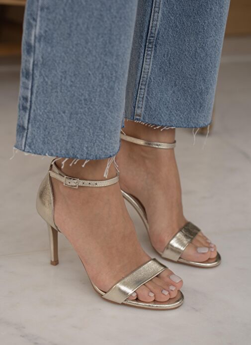 Yolette Dore Hakiki Deri Topuklu Ayakkabı - Görsel 3