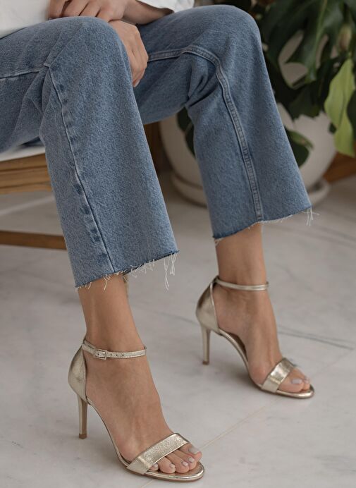 Yolette Dore Hakiki Deri Topuklu Ayakkabı - Görsel 5