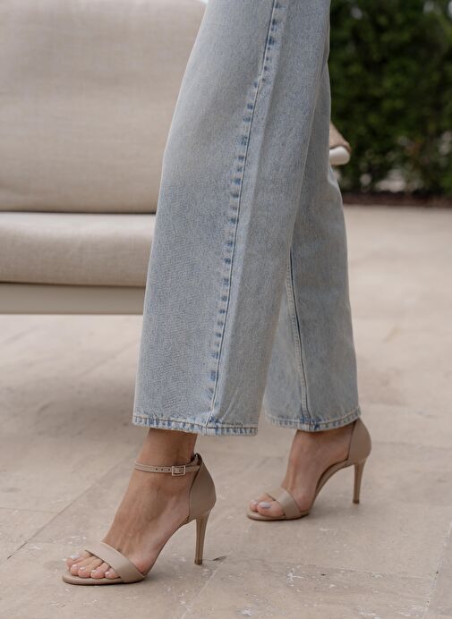 Yolette Ten Hakiki Deri Topuklu Ayakkabı - Görsel 2