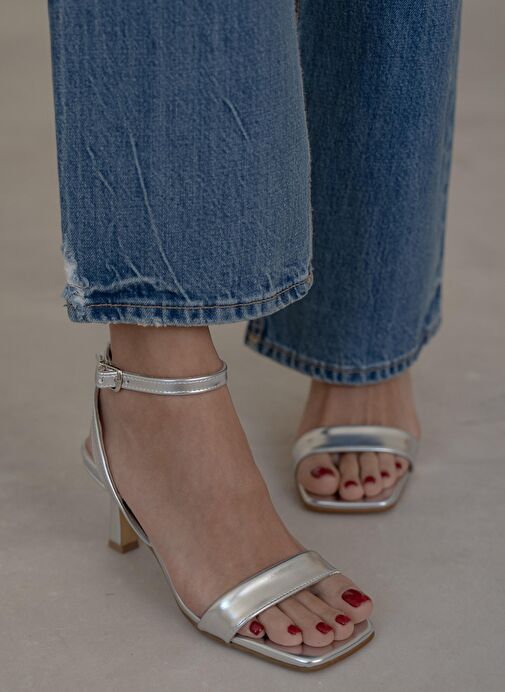 Waylon Lame Topuklu Ayakkabı - Görsel 2