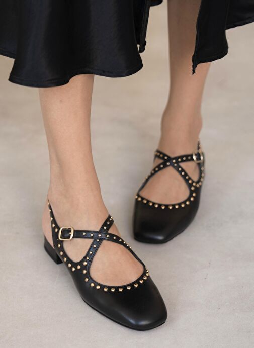 Exter Siyah Hakiki Deri Makosen Ayakkabı - Görsel 2