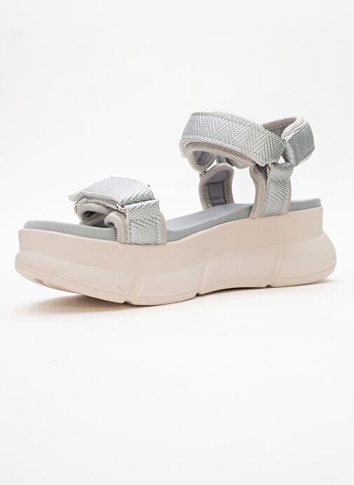 4760 Lame Kadın Sandalet - Görsel 5