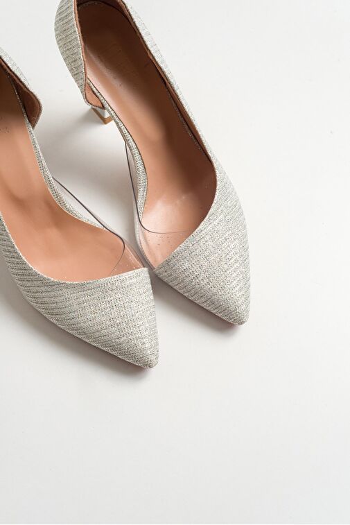 Luvi Shoes Siyah Kadın Stiletto 101-653 - Görsel 3