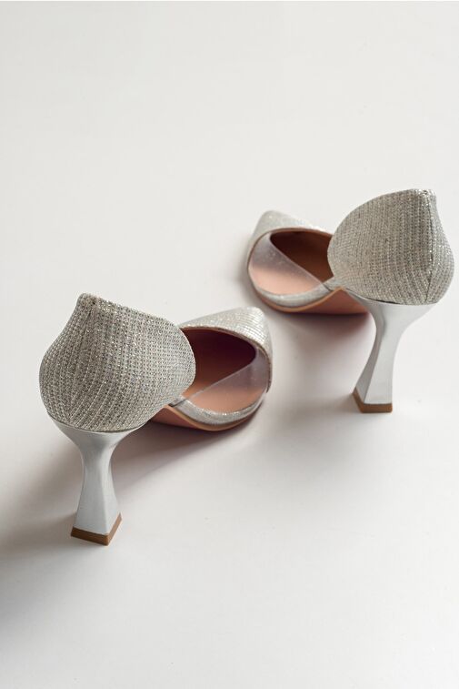 Luvi Shoes Siyah Kadın Stiletto 101-653 - Görsel 4