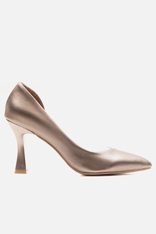 653 Bakır Lara Topuklu Kadın Ayakkabı - Görsel 9