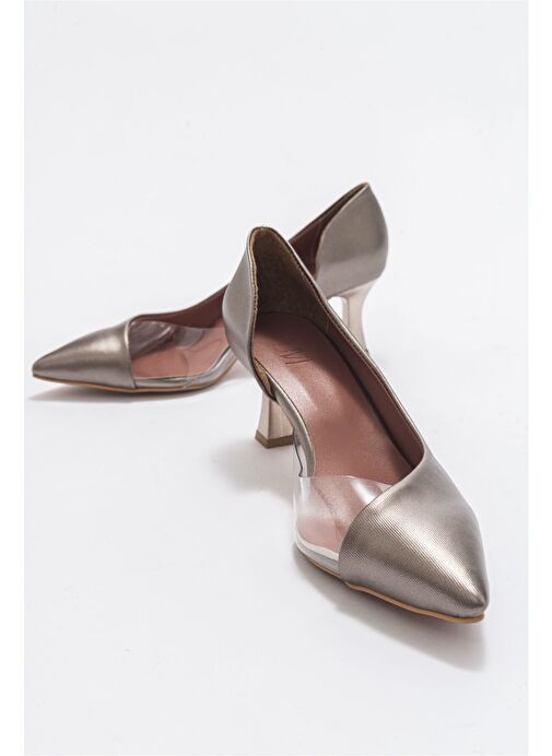 353 Bakır Lara Topuklu Kadın Ayakkabı - Görsel 5