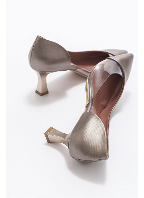 353 Bakır Lara Topuklu Kadın Ayakkabı - Görsel 6