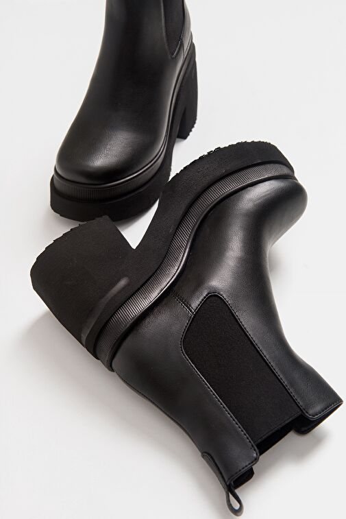 EMMA Siyah Cilt Kadın Bot - Görsel 4