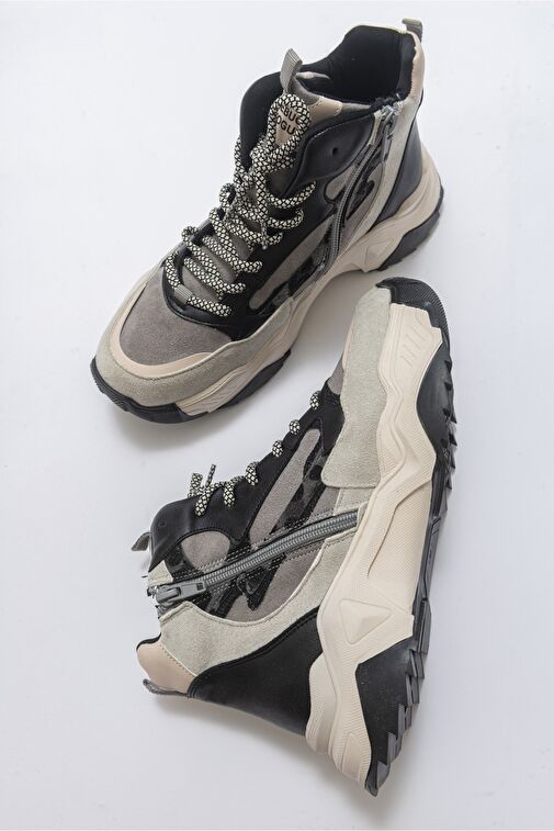 OLIVIA Buz Siyah Multi Kadın Spor Bot - Görsel 3