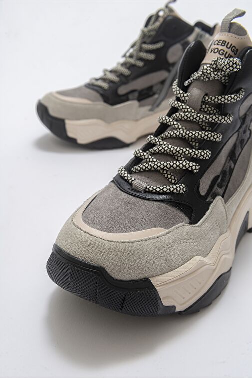 OLIVIA Buz Siyah Multi Kadın Spor Bot - Görsel 5