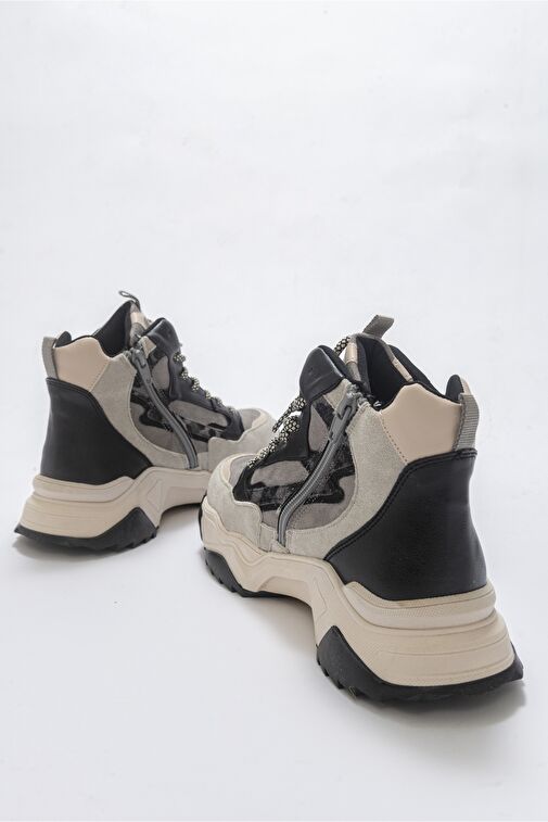 OLIVIA Buz Siyah Multi Kadın Spor Bot - Görsel 6