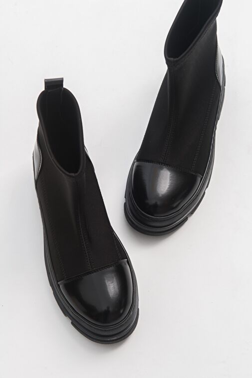 BENDIS Siyah Scuba Kadın Bot - Görsel 5