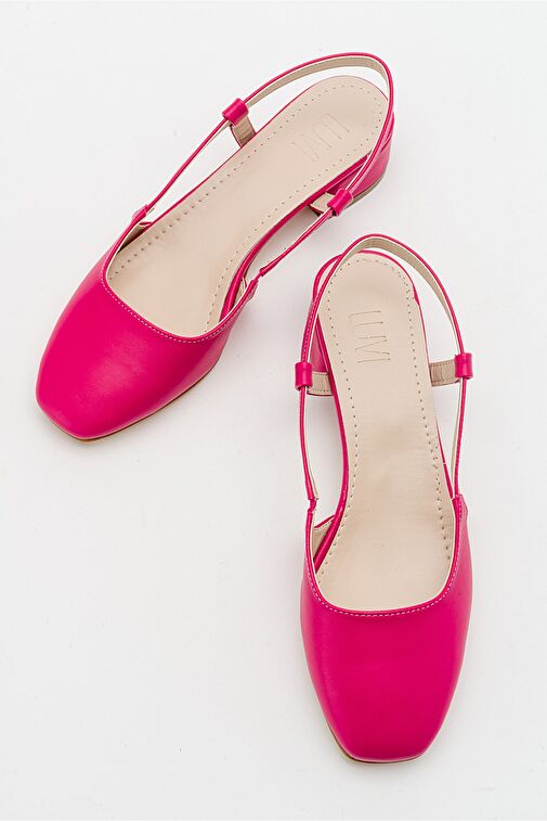 Luvi Shoes Fuşya Kadın Topuklu Sandalet 33-66 - Görsel 6