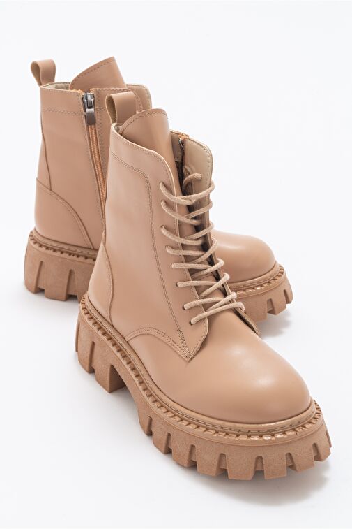 TOOL Koyu Bej Kadın Bot - Görsel 2
