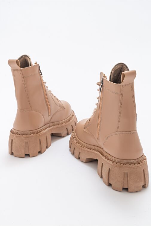 TOOL Koyu Bej Kadın Bot - Görsel 6
