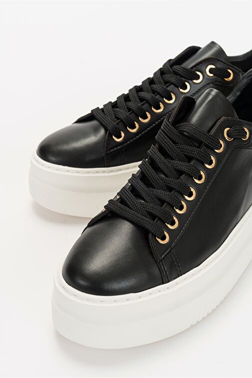 SPES Siyah Kadın Spor Ayakkabı - Görsel 4