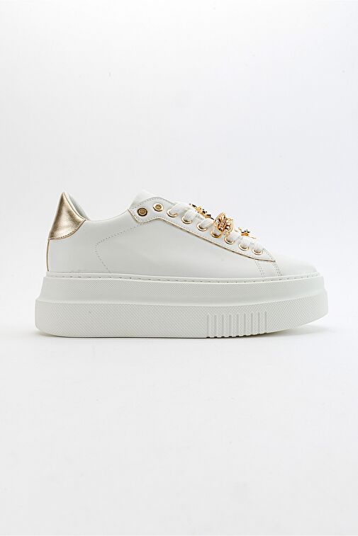 Luvi Shoes Beyaz Kadın Sneaker 223-852 - Görsel 3