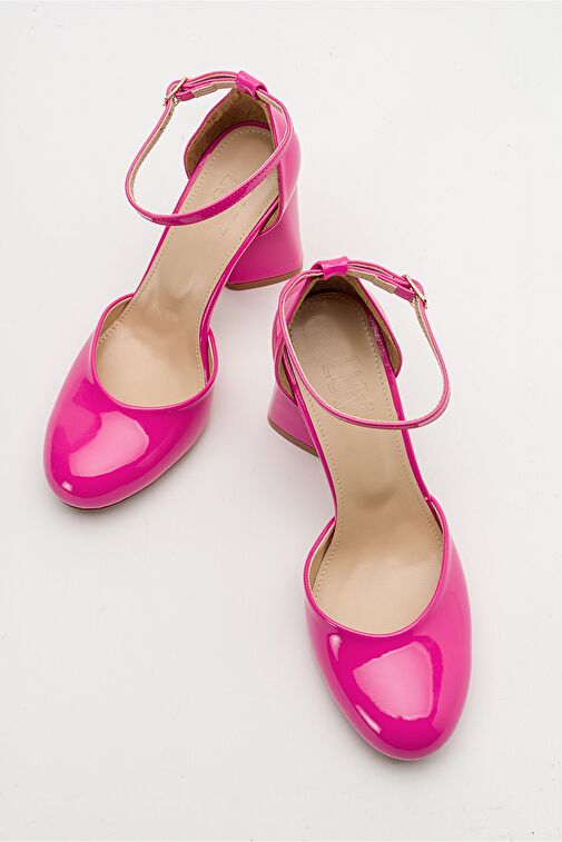 Luvi Shoes Siyah Kadın Topuklu Ayakkabı 71-7062 - Görsel 5