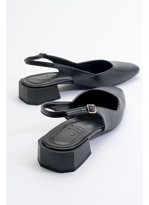 STATE Siyah Cilt Kadın Topuklu Ayakkabı - Görsel 3