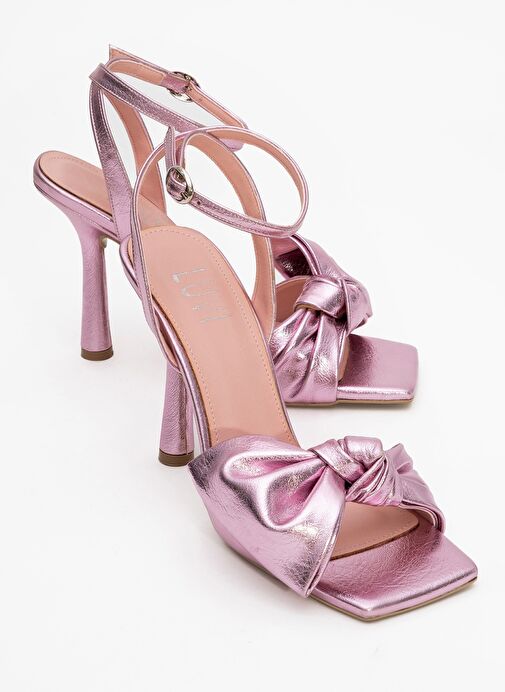 PİLA Pembe Kadın Topuklu Ayakkabı - Görsel 2