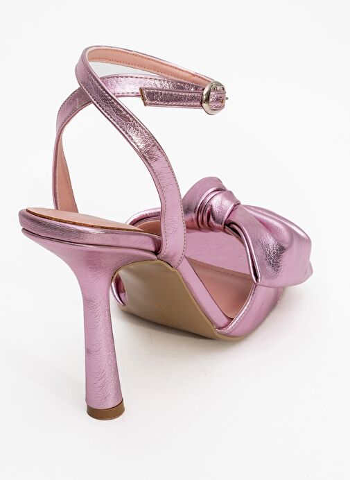 PİLA Pembe Kadın Topuklu Ayakkabı - Görsel 6
