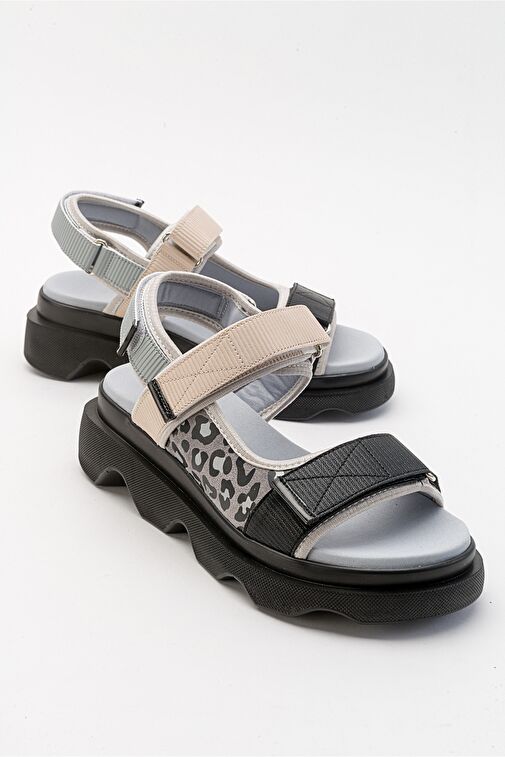 Luvi Shoes Çok Renkli Kadın Sandalet 98-233527 - Görsel 2