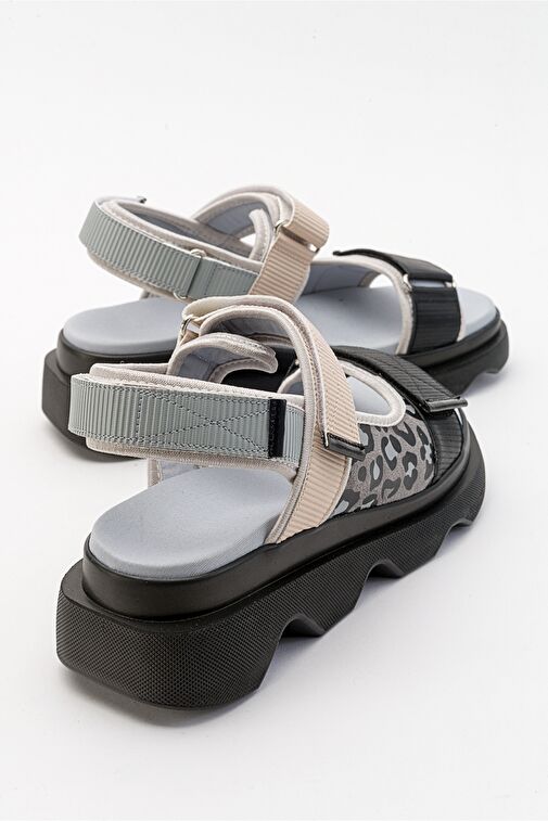 Luvi Shoes Çok Renkli Kadın Sandalet 98-233527 - Görsel 3