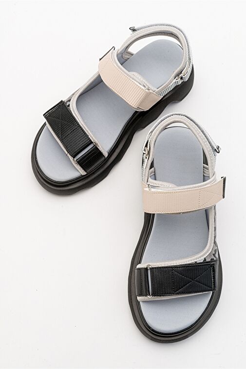 Luvi Shoes Çok Renkli Kadın Sandalet 98-233527 - Görsel 4