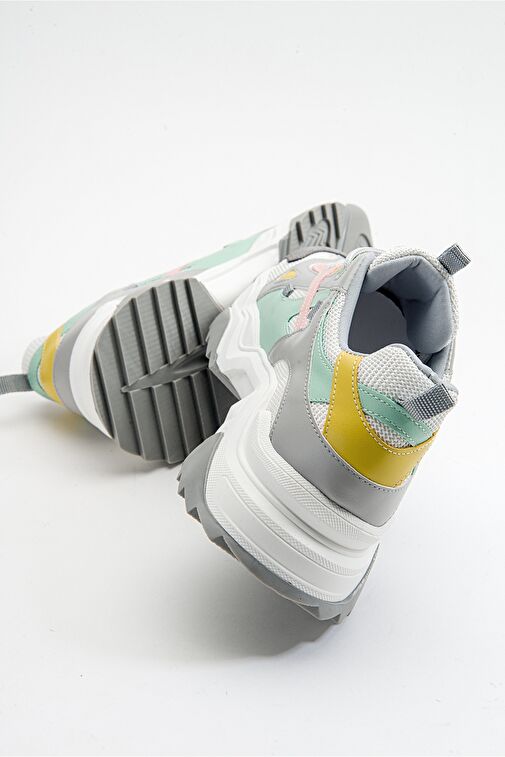 LECCE Beyaz Multi Kadın Spor Ayakkabı - Görsel 5