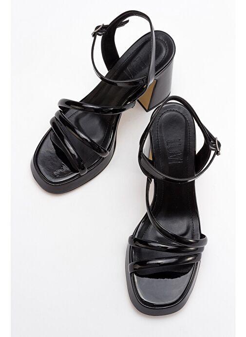 Luvi Shoes Luvi Shoes HEAS Siyah Kadın Topuklu Ayakkabı | Boyner Siyah - 4. görsel