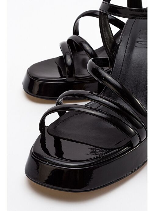 Luvi Shoes Luvi Shoes HEAS Siyah Kadın Topuklu Ayakkabı | Boyner Siyah - 5. görsel