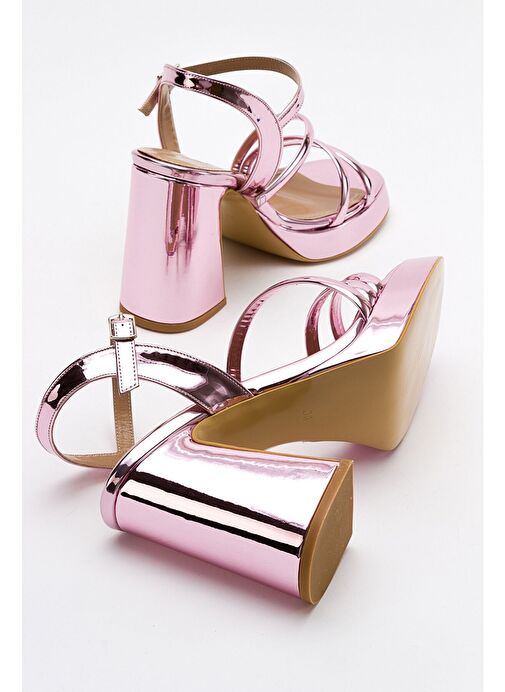 Luvi Shoes Sedef Kadın Topuklu Ayakkabı 168-202 - Görsel 3